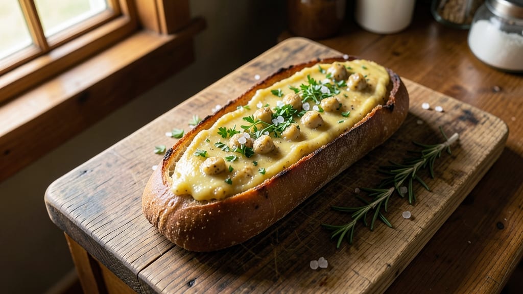 America's Test Kitchen Garlic Bread Recipe: Herbed Butter Infusion for Crispy, Air-Puffed Layers