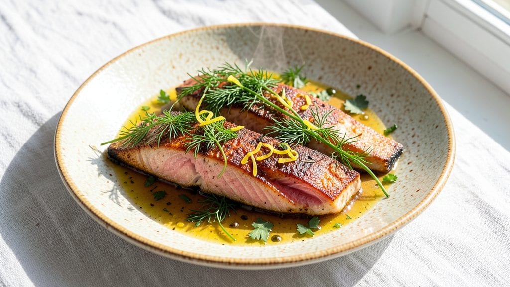 Baked Red Fish Fillet Recipe: Flaky Crispy Skin With Lemon-Herb Zest