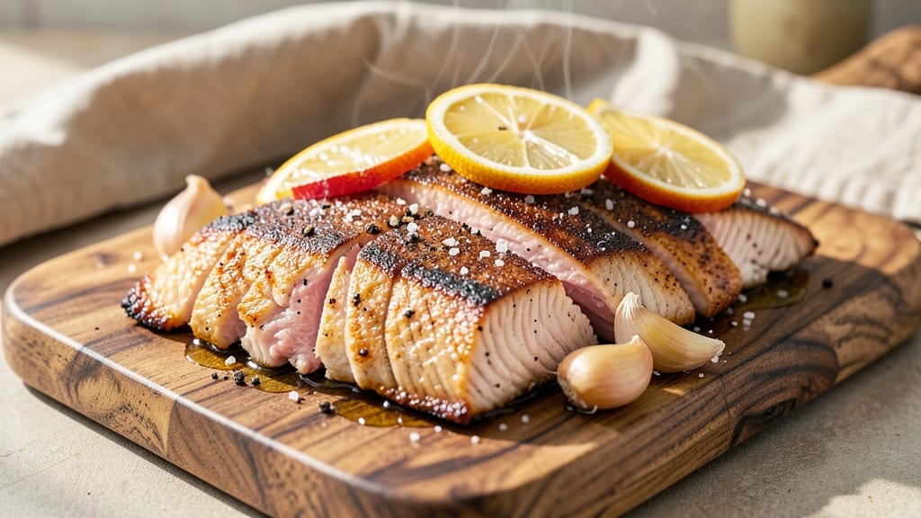 Baked Tuna Belly Recipe: Crispy Skin, Silky Pink Perfection