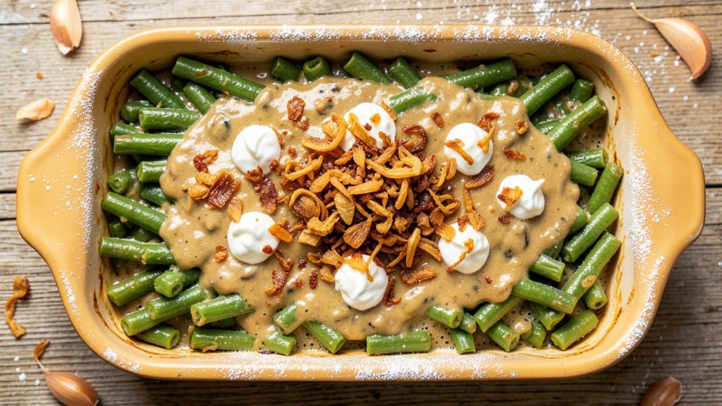 Campbell's Canned Green Bean Casserole Recipe: Nostalgic Creamy Crunch in One Skillet