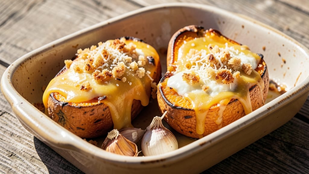 Cheese Stuffed Squash Recipe: Golden Crust, Creamy Pull-Apart Magic