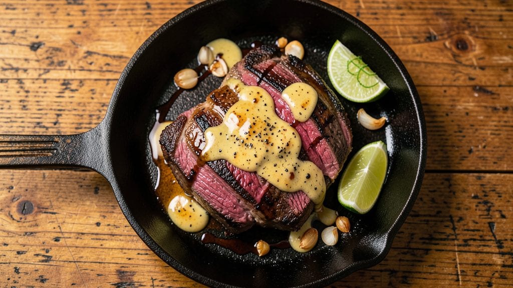 Houston's Hawaiian Ribeye Steak Recipe: Buttery-Caramelized Crust with Tropical Lime Zest