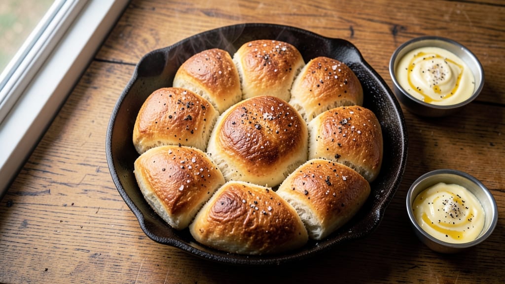 Old Fashioned Parker House Rolls Recipe: Buttery Pillows With Golden Crusts