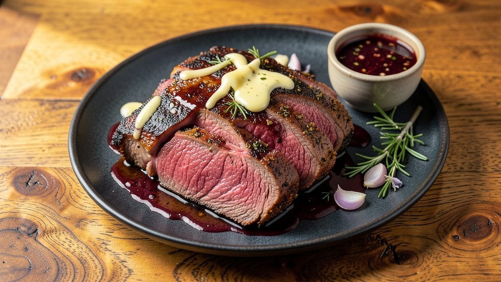 Perfect Prime Rib with Red Wine Jus Recipe: Au Jus So Rich It Stains Your Plate