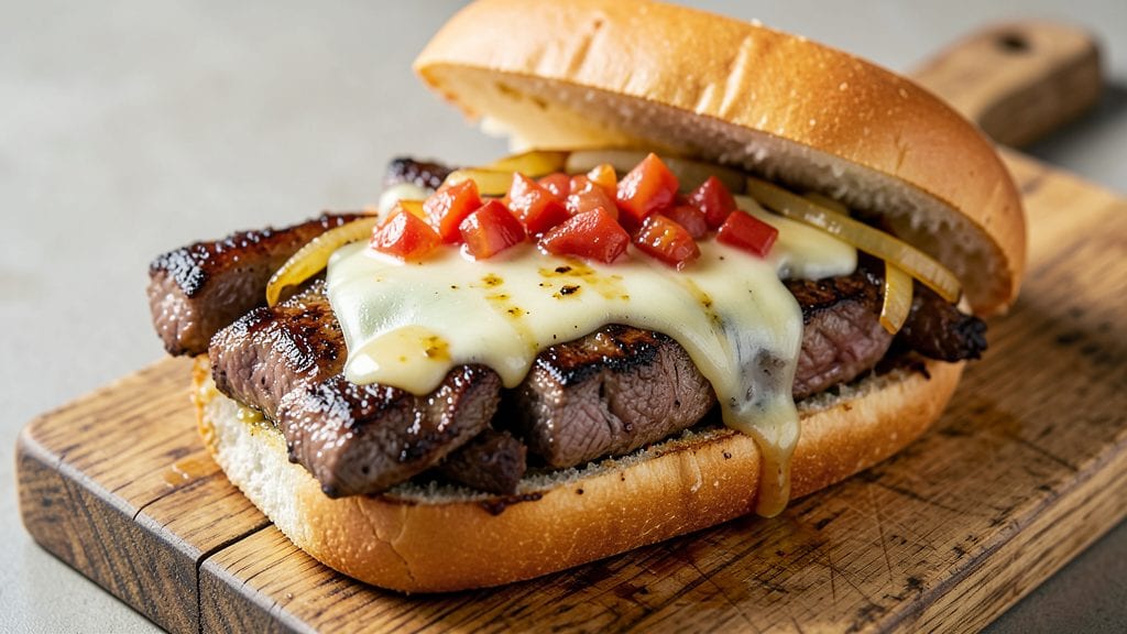 Philadelphia Cheese Steaks Recipe: Crispy Provolone and Whiz Layered Magic