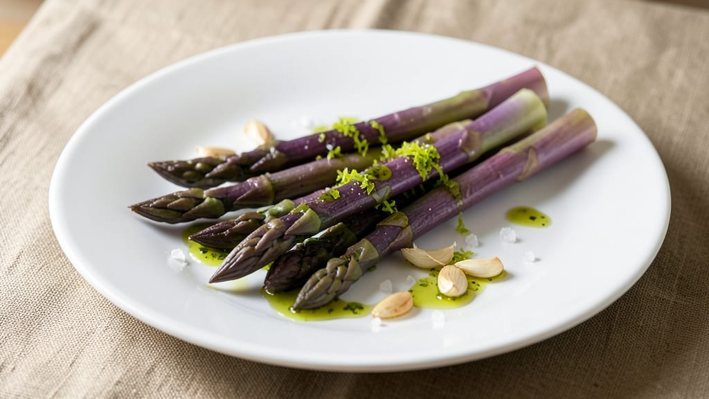 Purple Asparagus Recipe: Vibrant Roasted Crunch with Lemon Garlic Zing