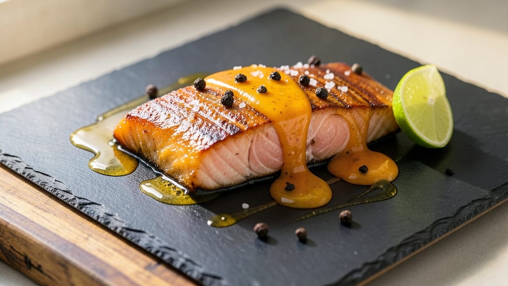 Real Simple Salmon Recipe: Honey-Lime Glaze With Crispy Edges