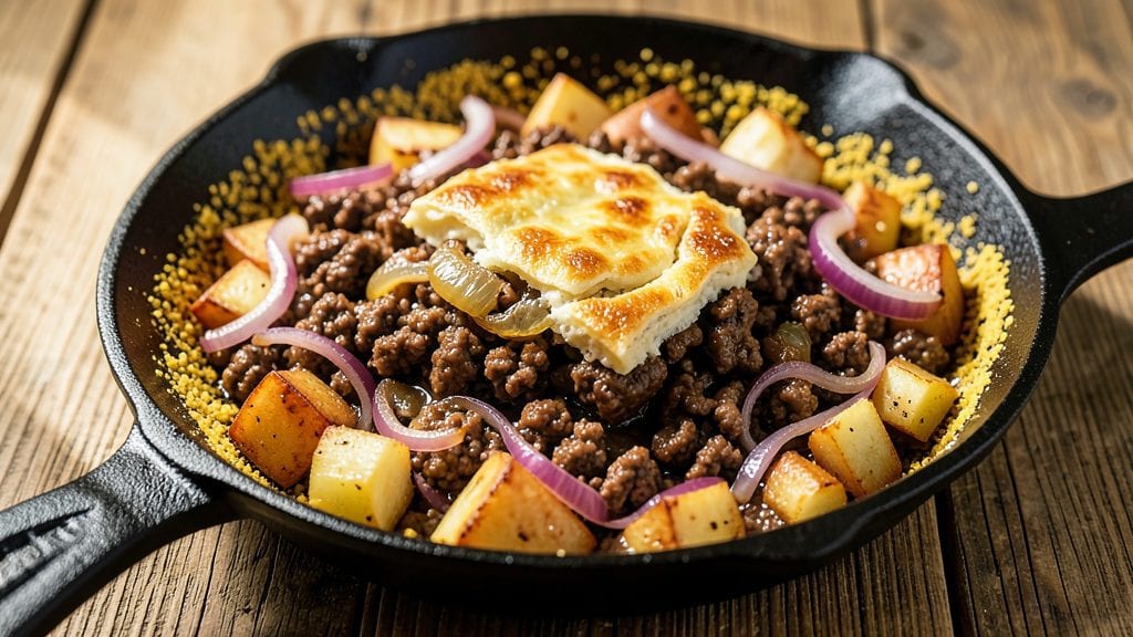 Texas Hash Betty Crocker Recipe: One-Pan Texas Comfort With Crispy Cornmeal Topping