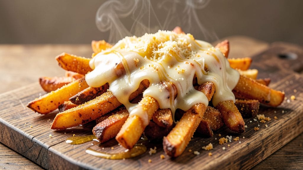 Wing Stop Fries Recipe: Crispy Cornmeal Bites With Cheesy Pull-Apart Magic